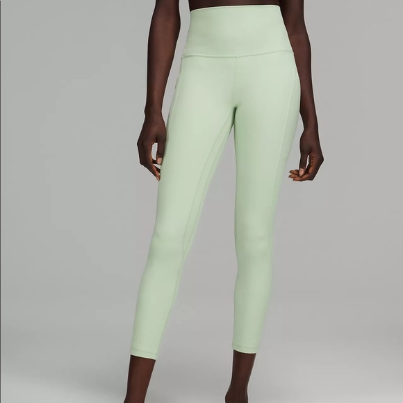 lululemon Align™ High-Rise Pant with Pockets 25" creamy mint Size 10 and 12 - Picture 5 of 5